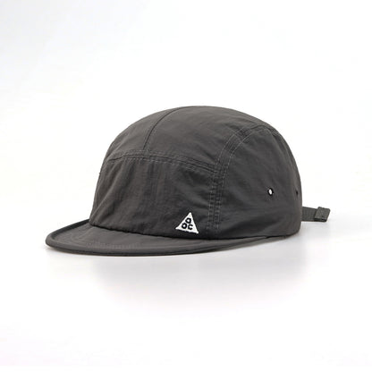 Short Brim Embroidered Peaked Caps