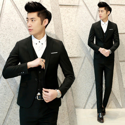 Male three-piece suits