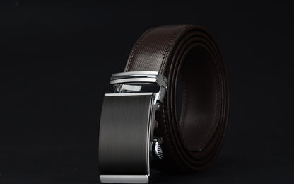 Male pin buckle belts