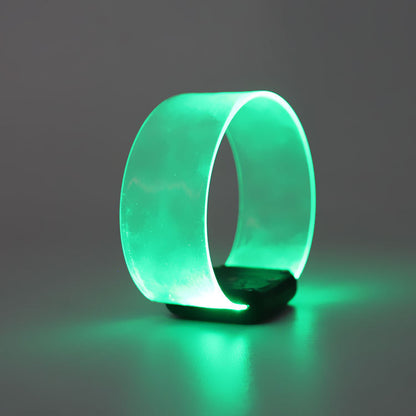 LED Luminous Hand Ring Music Festival USB Magnetic