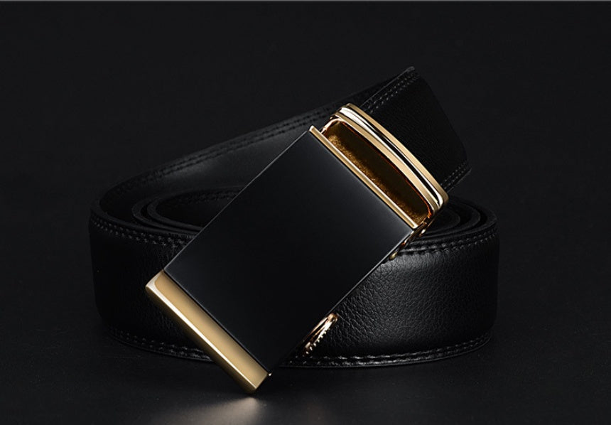 Male pin buckle belts