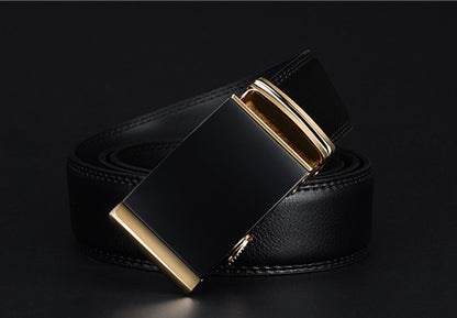 Male pin buckle belts