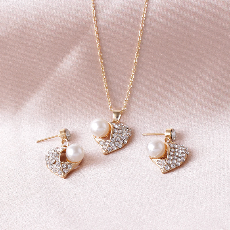 Love Necklace and Earrings