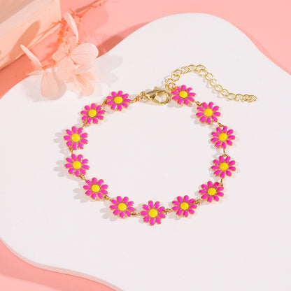 Drip Oil Bracelets Daisy