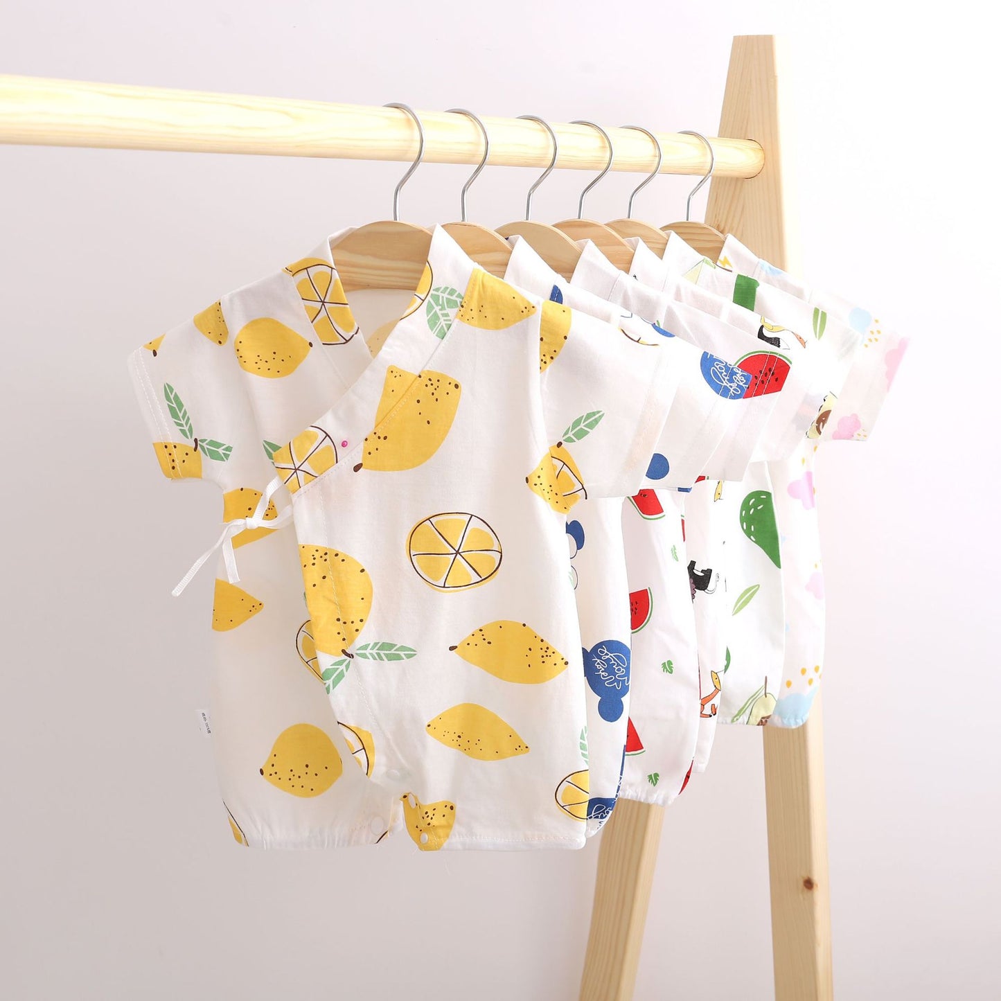 Baby onesies Summer combed cotton