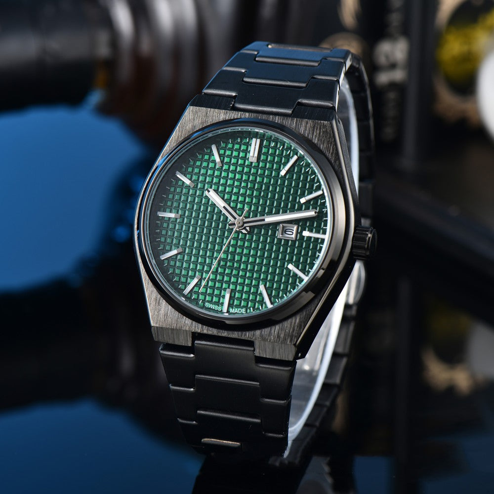 Business Casual Steel Belt Quartz Watches Men