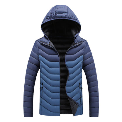 Hooded Padded Winter Jackets Slim Fit