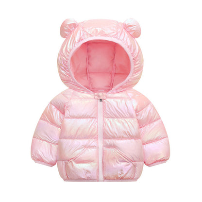 Children's down padded jacket