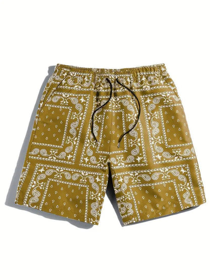 Loose Straight Beach Shorts