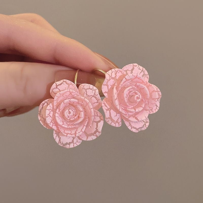 Resin Flower Earrings