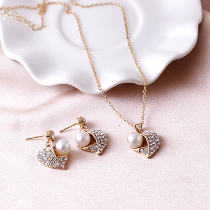 Love Necklace and Earrings