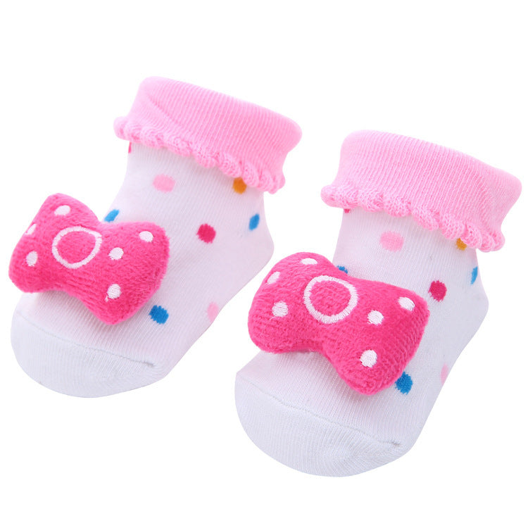 Cartoon Anti-Skid Three-Dimensional Baby Socks Newborn Baby Socks Doll Socks Wholesale