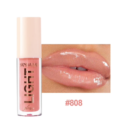 Long-lasting moisturizing lip glosses