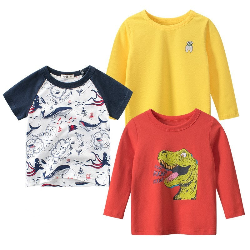 Baby Langarm T-Shirts 3er Set