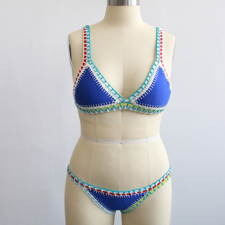 Hand-woven beach Bikinis