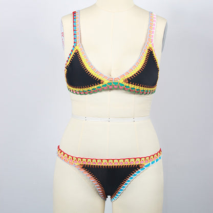 Hand-woven beach Bikinis