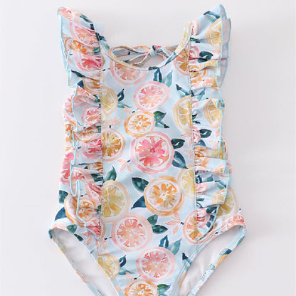 Girl's One-piece Swimming Suits