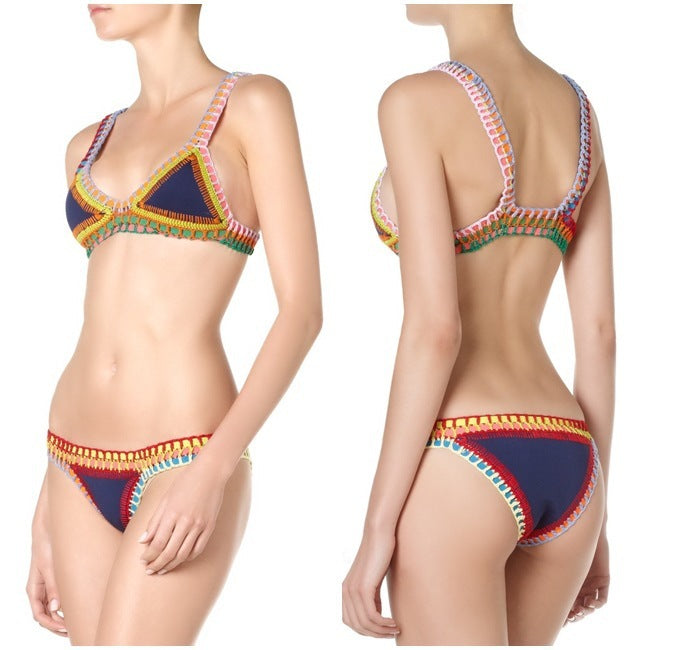 Hand-woven beach Bikinis