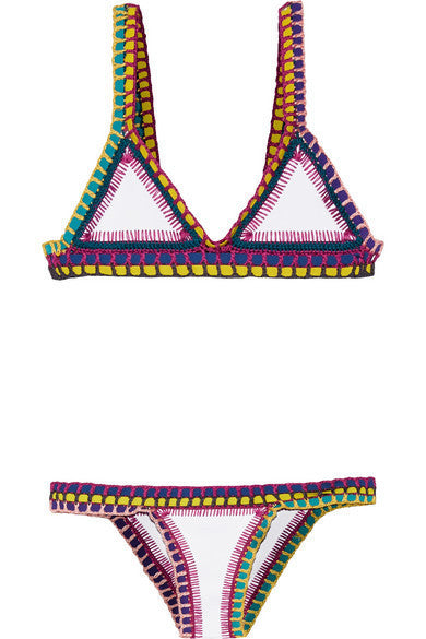 Hand-woven beach Bikinis