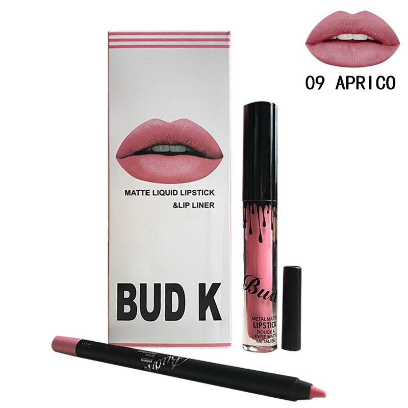 BUD K Liquid Matte Lipstick+Eyeliners