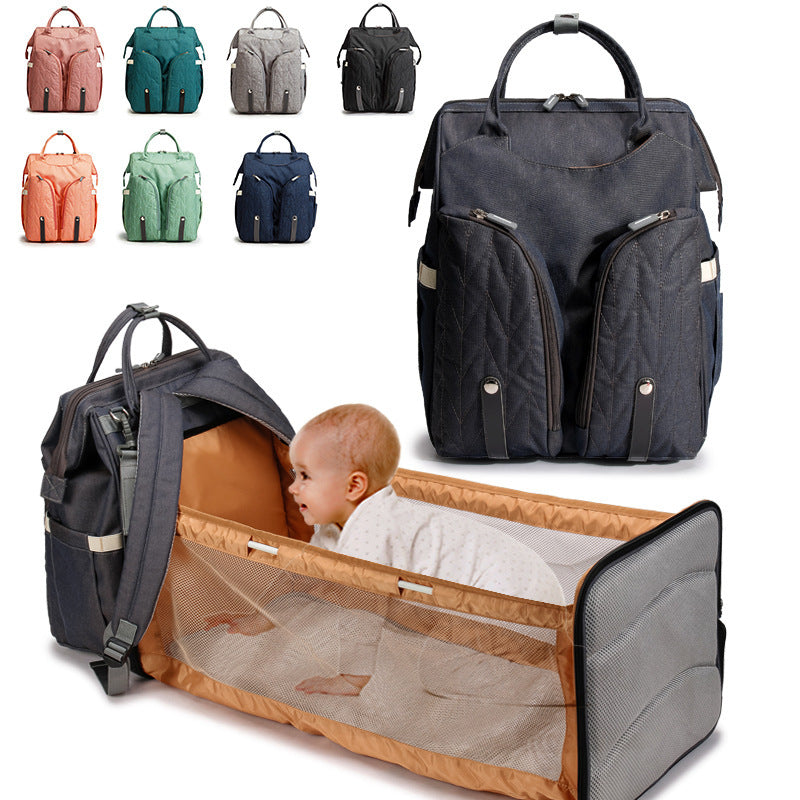 Portable Folding Crib Mommy Bags