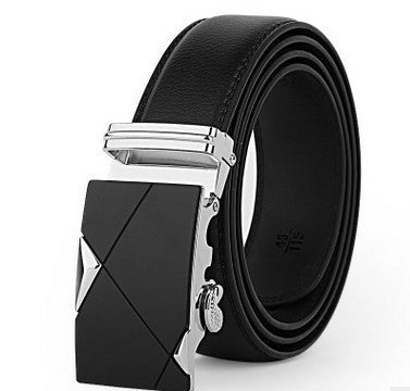 leather two-layer leather business belts