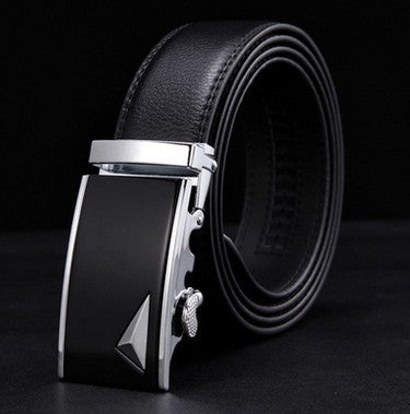 leather two-layer leather business belts