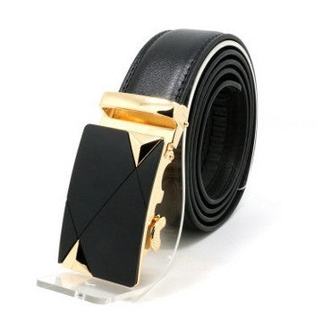 leather two-layer leather business belts