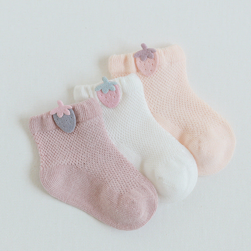 Socks Baby Stuff Mesh Newborn summer socks newborn Mesh Comfort