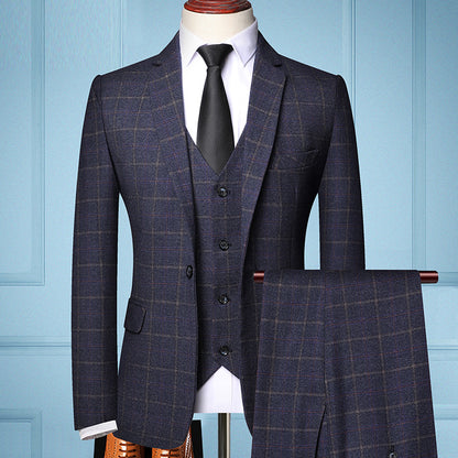 Three-piece suits for men