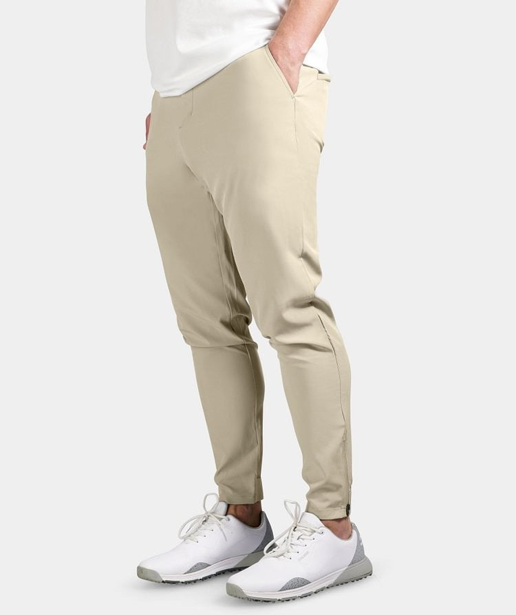 Tight Pocket Zipper Business Casual Daily Slim Fit Trousers