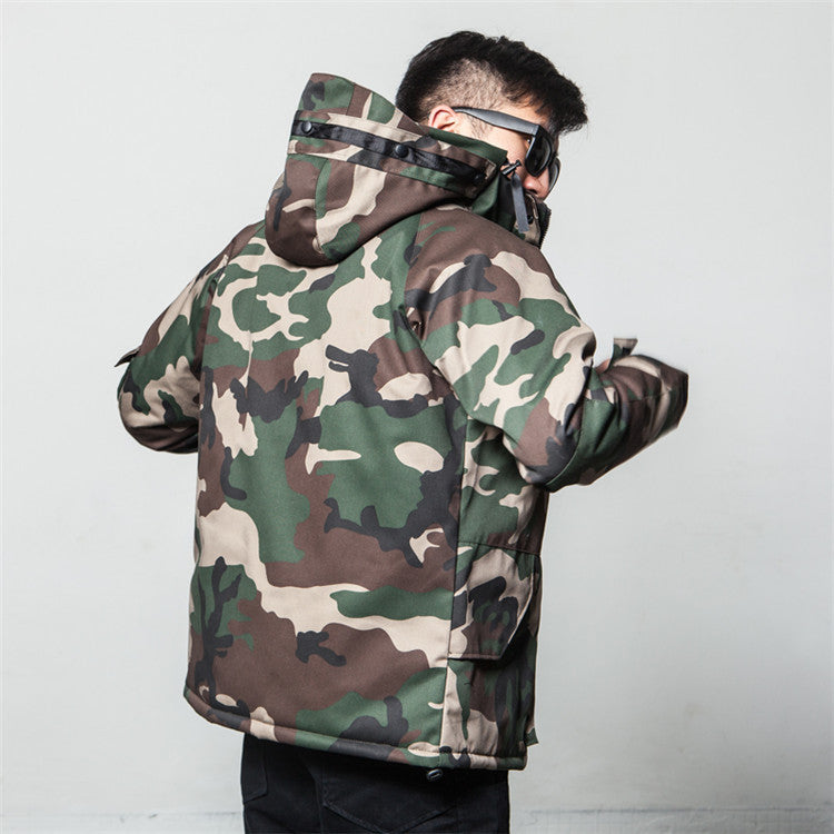 Camouflage cotton jackets