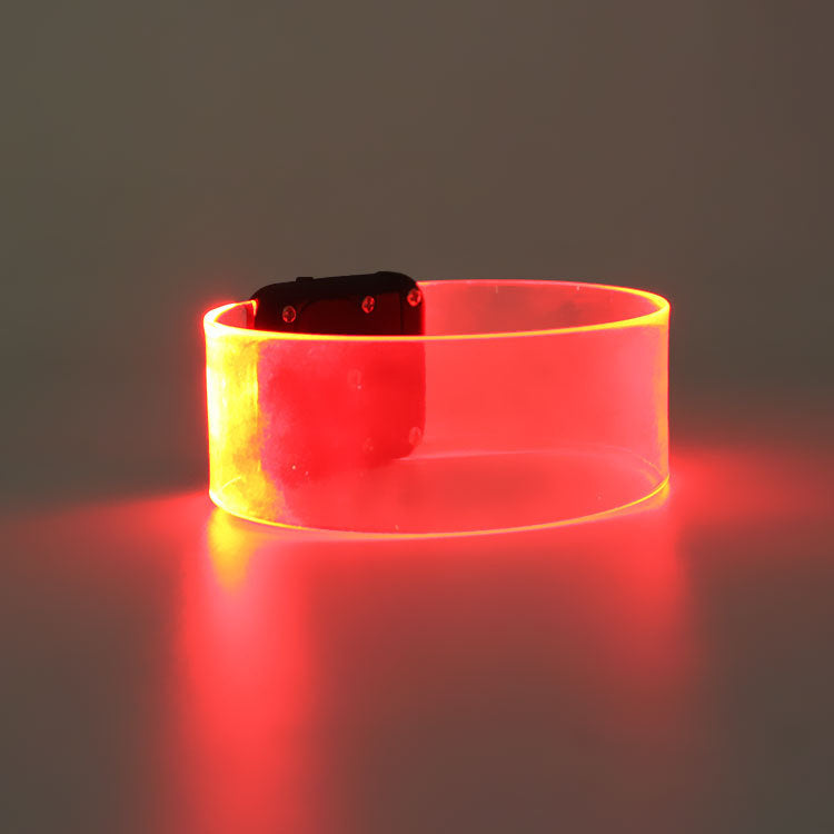 LED Luminous Hand Ring Music Festival USB Magnetic