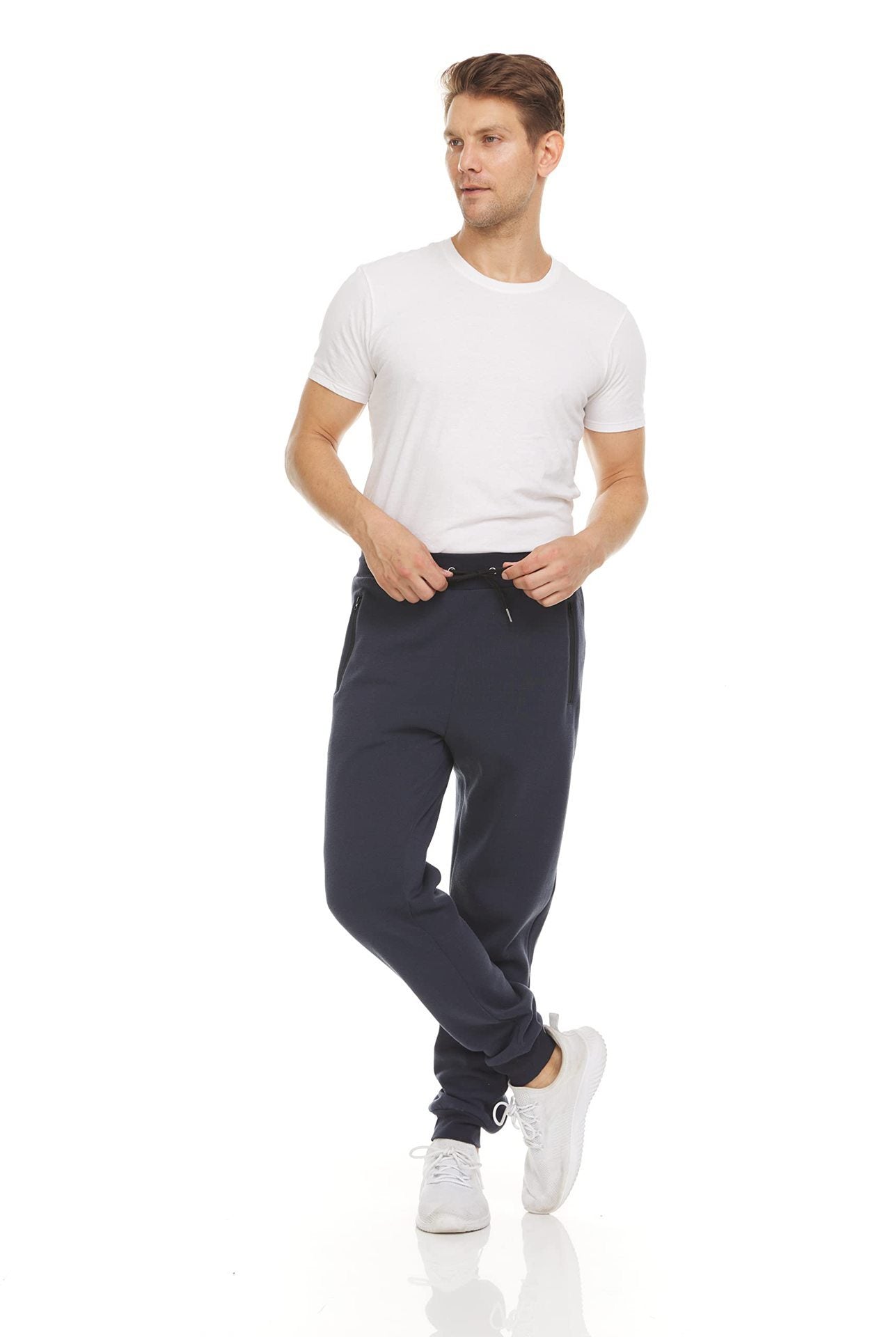 Sports Casual Zipper Ankle-tied Trousers