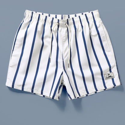 Striped Quick-drying Double-layer Men's Beach Pants