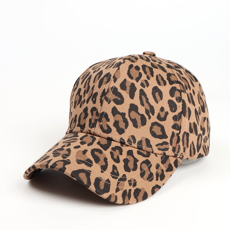 Animal Printed Curved Brim Baseball Caps