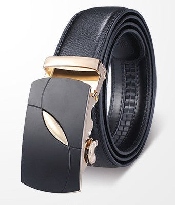 leather two-layer leather business belts