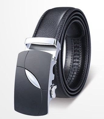 leather two-layer leather business belts