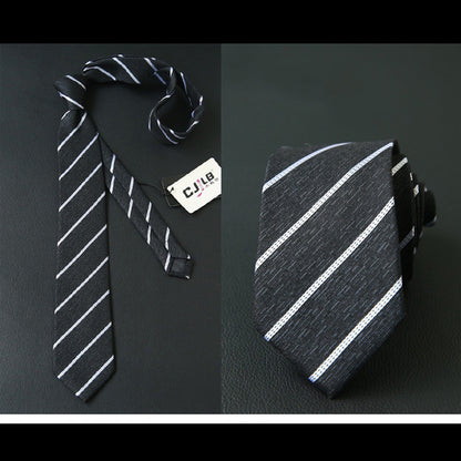 Male business striped retro suit ties