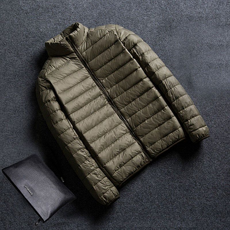 Hooded Short Ultra-thin Down Jacket