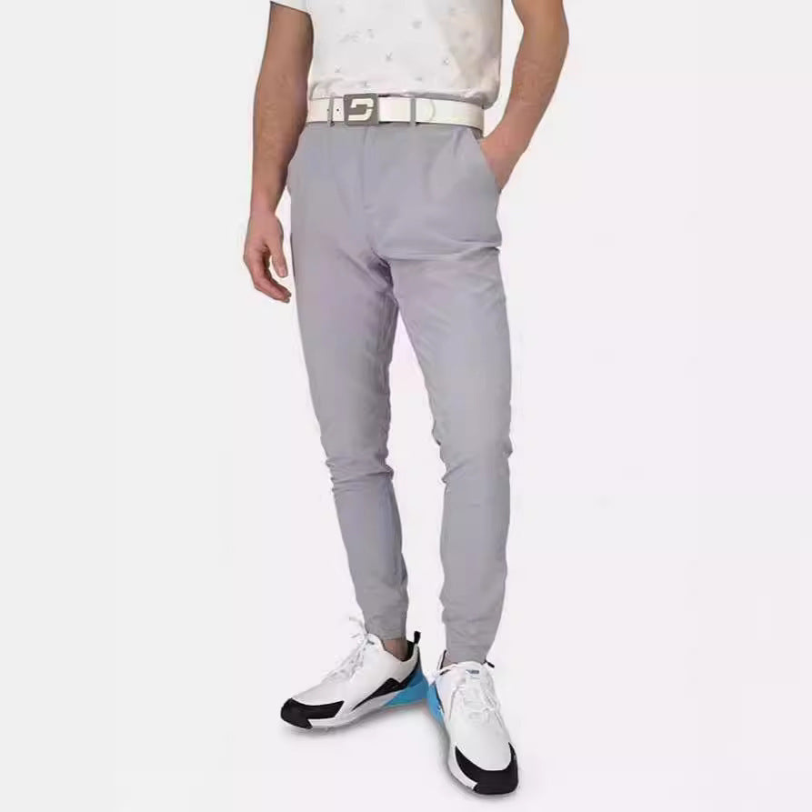 Tight Pocket Zipper Business Casual Daily Slim Fit Trousers