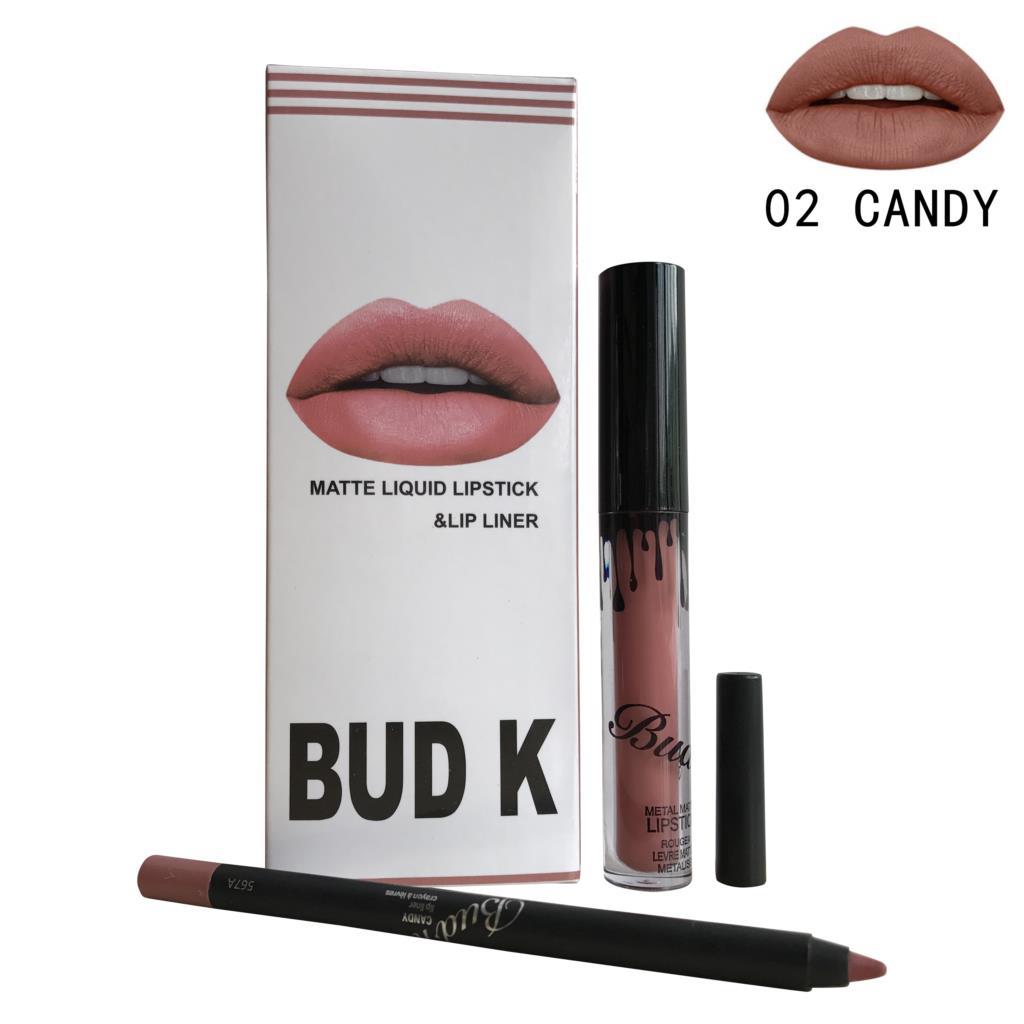 BUD K Liquid Matte Lipstick+Eyeliners