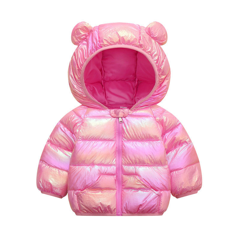 Children's down padded jacket