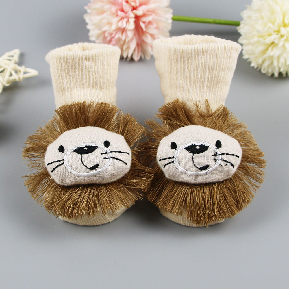 Newborn Baby Socks Cartoon Doll Men And Women