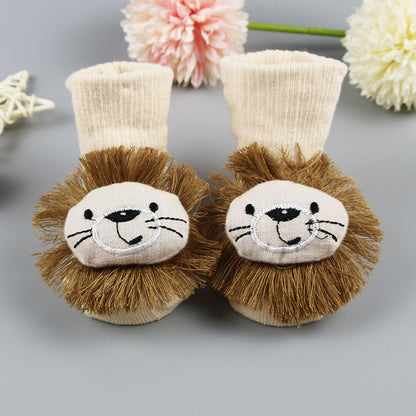 Newborn Baby Socks Cartoon Doll Men And Women