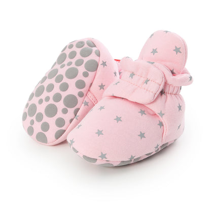 Indoor treasure cotton breathable baby warm shoes