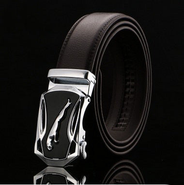 leather two-layer leather business belts