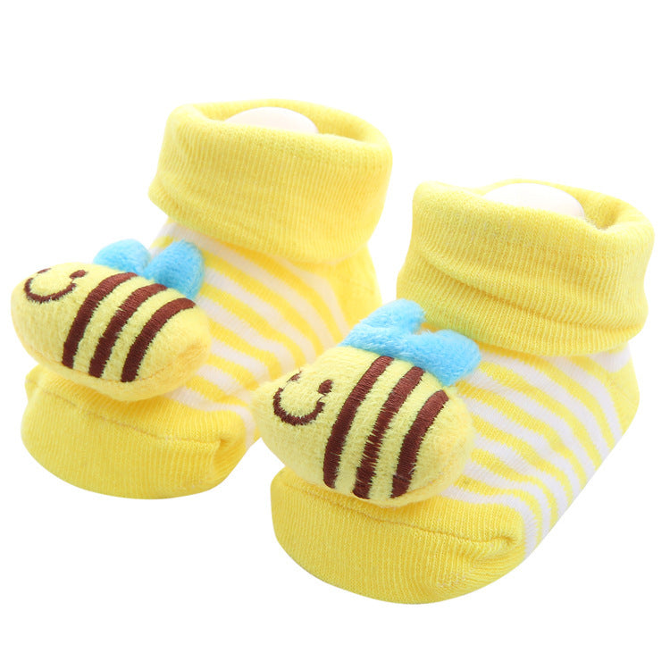 Cartoon Anti-Skid Three-Dimensional Baby Socks Newborn Baby Socks Doll Socks Wholesale