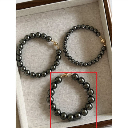 Circle Pearl Bracelets