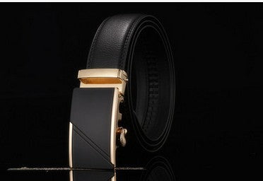 leather two-layer leather business belts